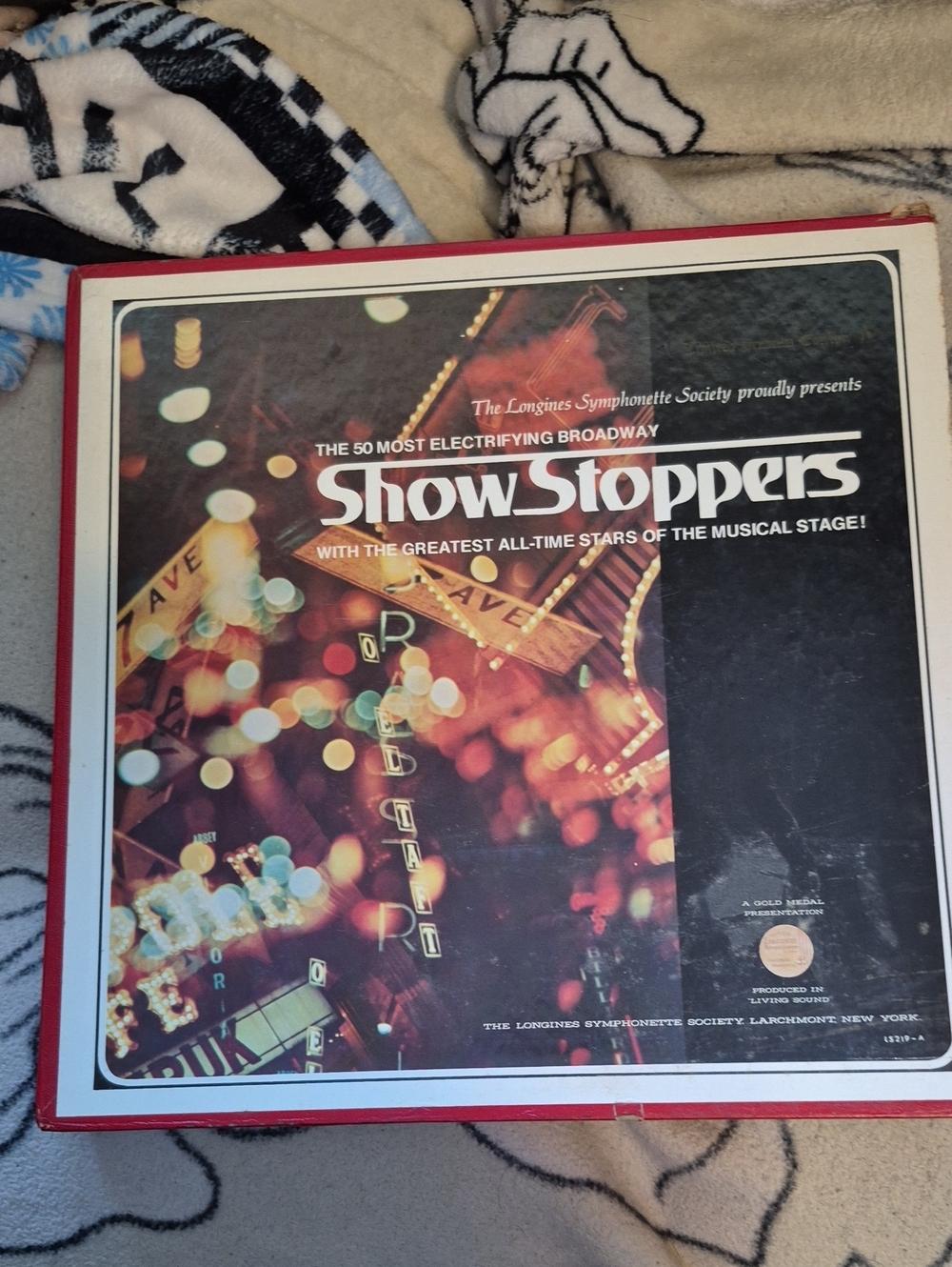 Show Stoppers Vinyl Album Cover - Black, Red